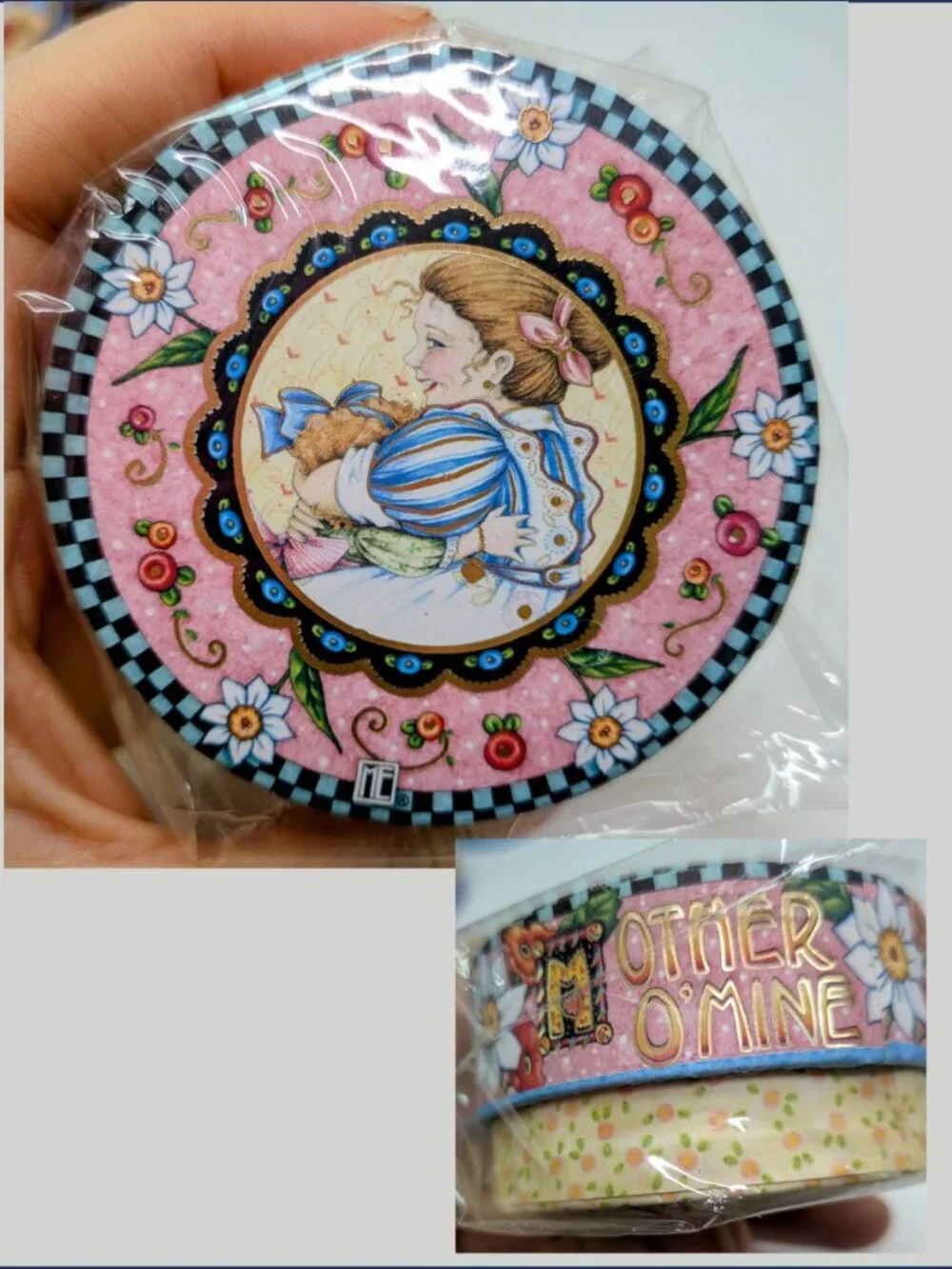 Mary Engelbreit Pink & Motherhood Stationery Lot - Rare Cards Book Album Box